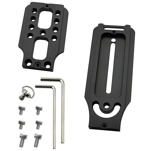 SYCZIOHU DSLR Camera L Bracket Quick Release Plate Vertical Horizontal Switching L Tripod Quick Release Plate Suitable for Most Cameras or DSLR