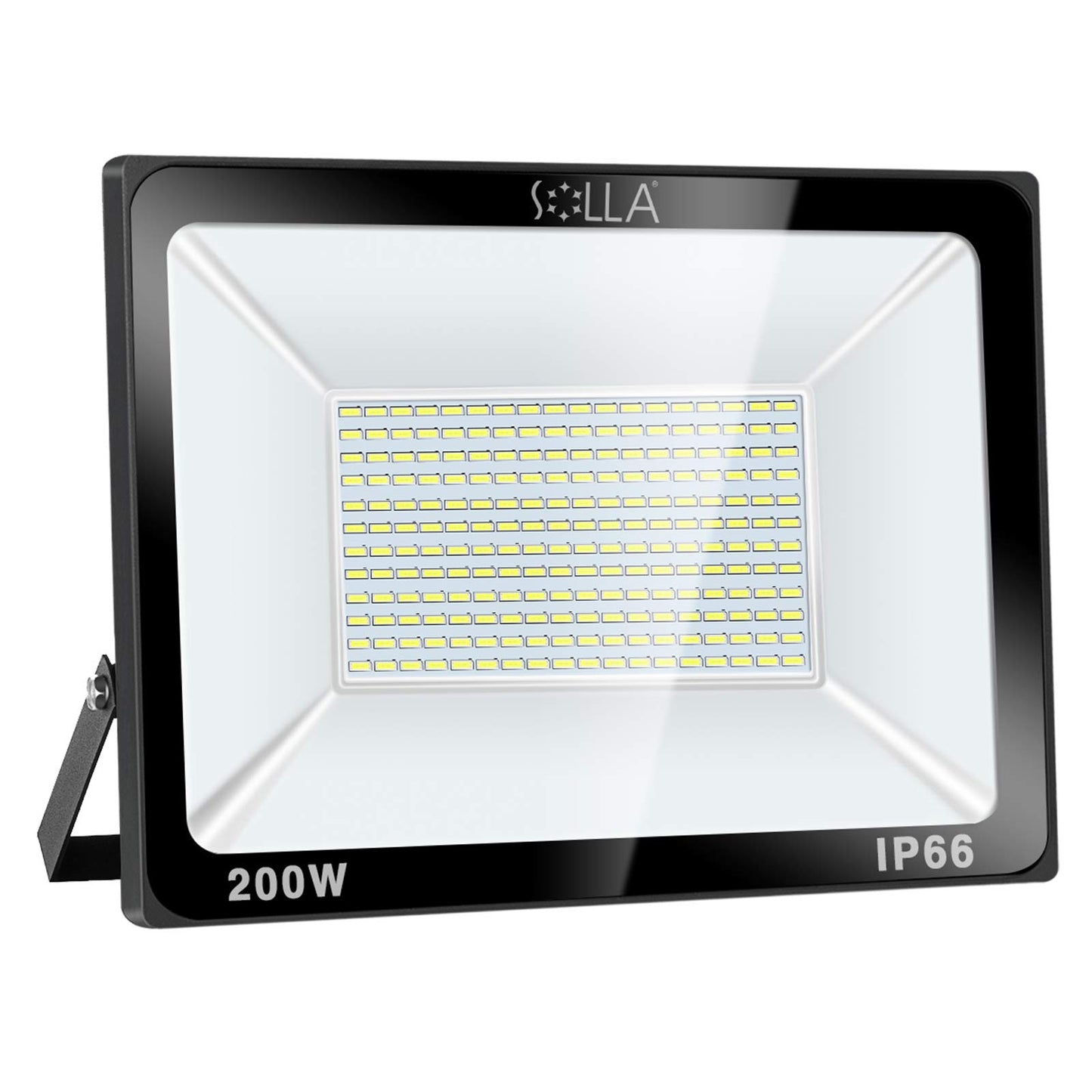 200W LED Flood Light Outdoor, 20000lm Super Bright Security Light, 1060W Equivalent, 3000K Warm White, IP66 Waterproof Outside Floodlights, LED Arena
