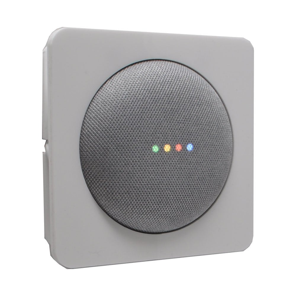 TABcare Google Home Mini Nest Mini Anti-Theft Security Wall Mount Kit (White)