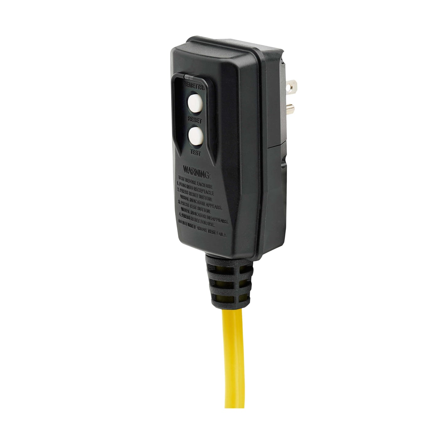 Tripp Lite Eaton TLM609GF Heavy Duty Power Strip with GFCI Plug, Yellow Metal Housing, 6 Outlets, 9 Foot / 2.7 Meter Cord, Keyhole Mounting Slots