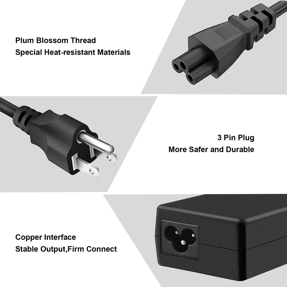 TSKYBEAR 65W Laptop Charger Compatible with Lenovo Thinkpad T460 T470 T470S T430 T440 T440S T440P T450 T460S T560 E440 E450 E550 E560 G50 G50-45