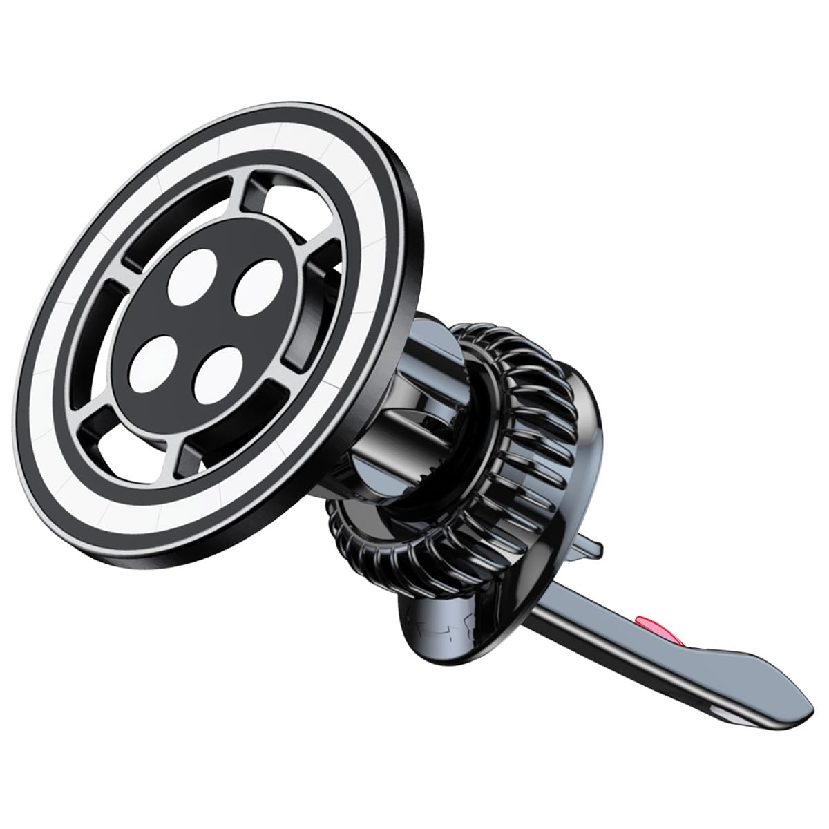 Micool Magnetic Car Phone Holder, Air Vent Mount with 21 N55 Magnets & Nano Gel, 360° Rotatable Ultra-Strong Holder for All Phones, Compatible