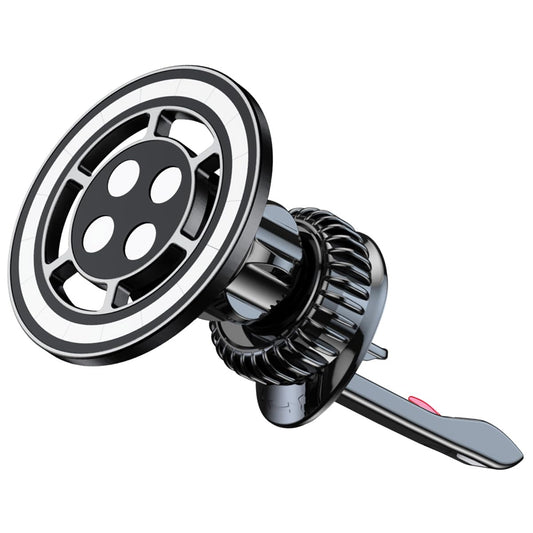 Micool Magnetic Car Phone Holder, Air Vent Mount with 21 N55 Magnets & Nano Gel, 360° Rotatable Ultra-Strong Holder for All Phones, Compatible