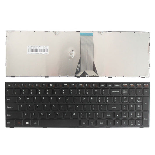 Laptop Replacement Keyboard Fit Lenovo IdeaPad G50-30 G50-45 G50-70 G50-80 G70-35 G70-70 G70-80 G50-70M US Layout (No Backlight Black)