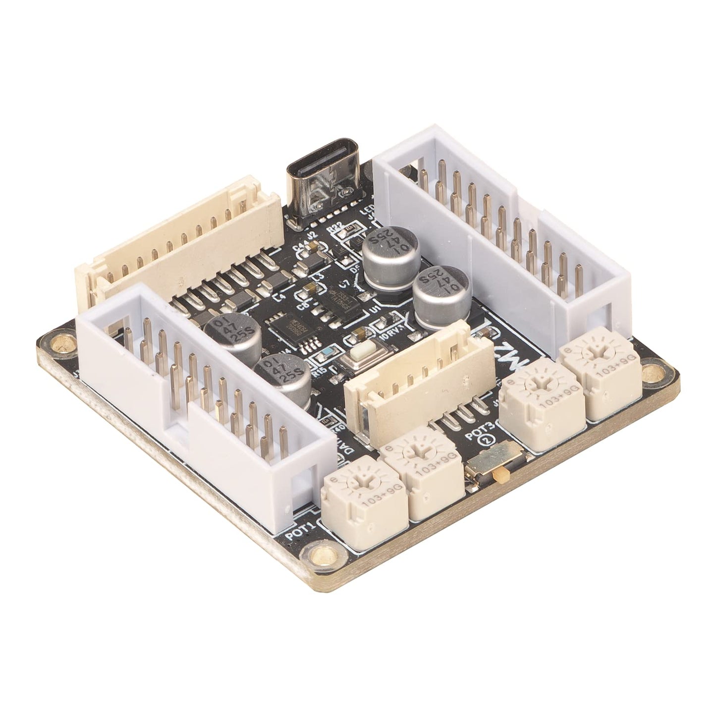 2 in 4 Out Audio Digital Signal Processor DSP Kernal Board - ADAU1701 Supports Adjusting Gain EQ Crossover and Time Alignment