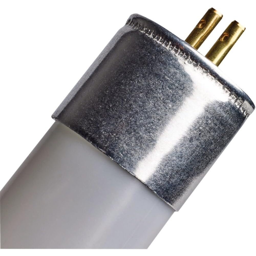 Satco 6W Equivalent 9 in. Cool White T5 Bi-Pin Ballast Bypass LED Tube Light Bulb - 1 Each