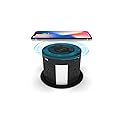 Automatic Pop Up Outlet Surge Protector Retractable Hidden Recessed Power Strip Power Socket with Wireless Charger USB Charging Station, 4US