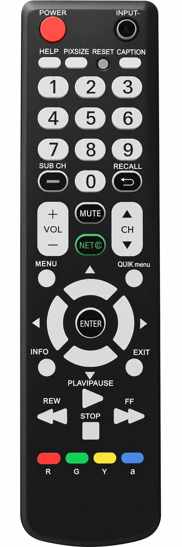 Cerepros TV Remote for All Sanyo TVs