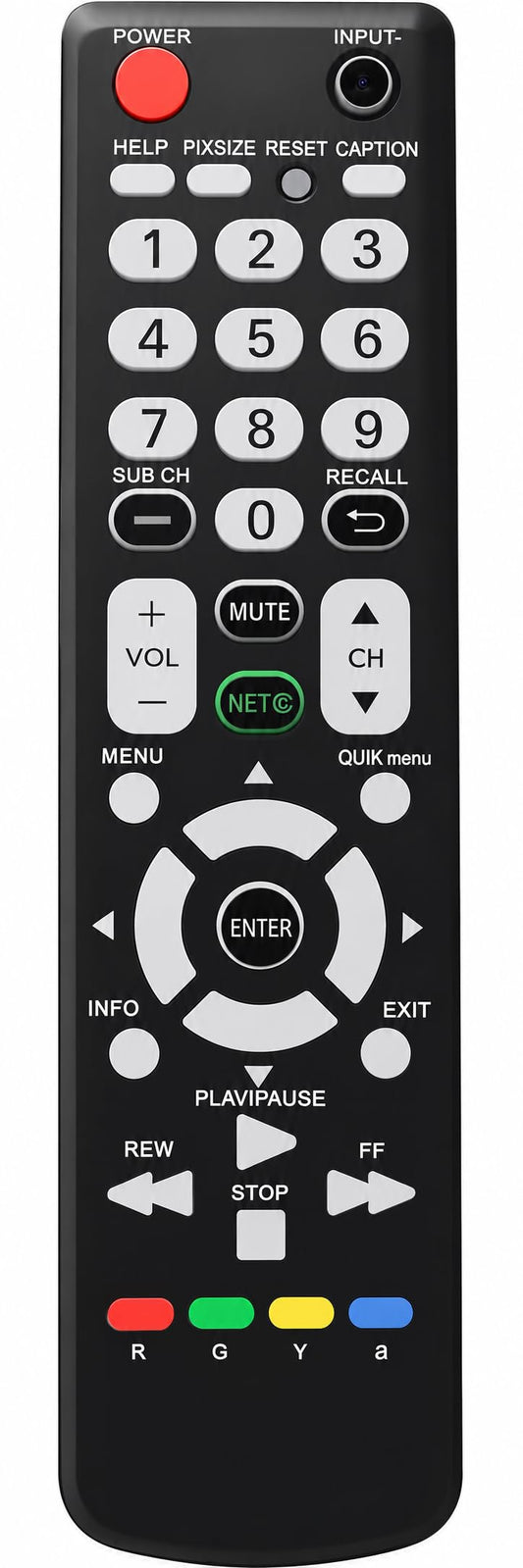 Cerepros TV Remote for All Sanyo TVs