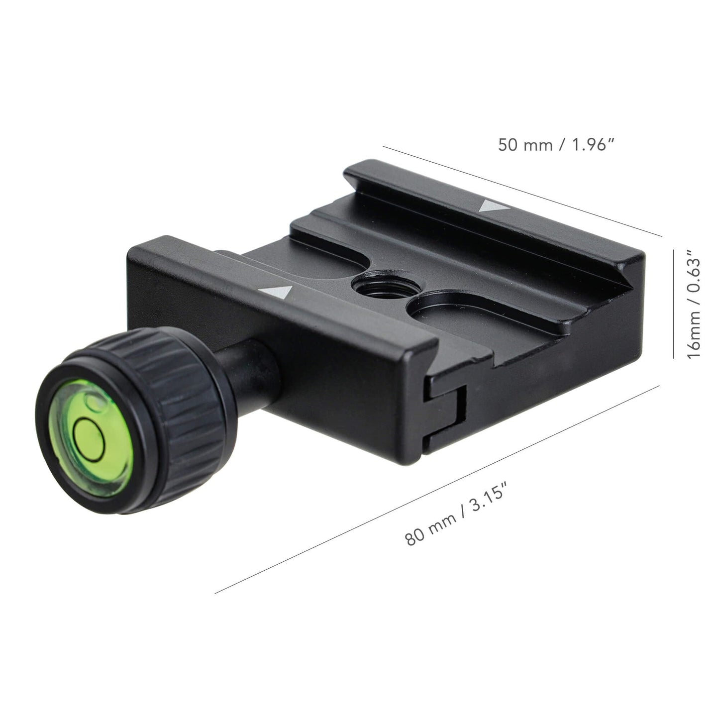 POWRIG Arca Swiss Type Camera Tripod Mount Plate 3/8" to 1/4" Adapter