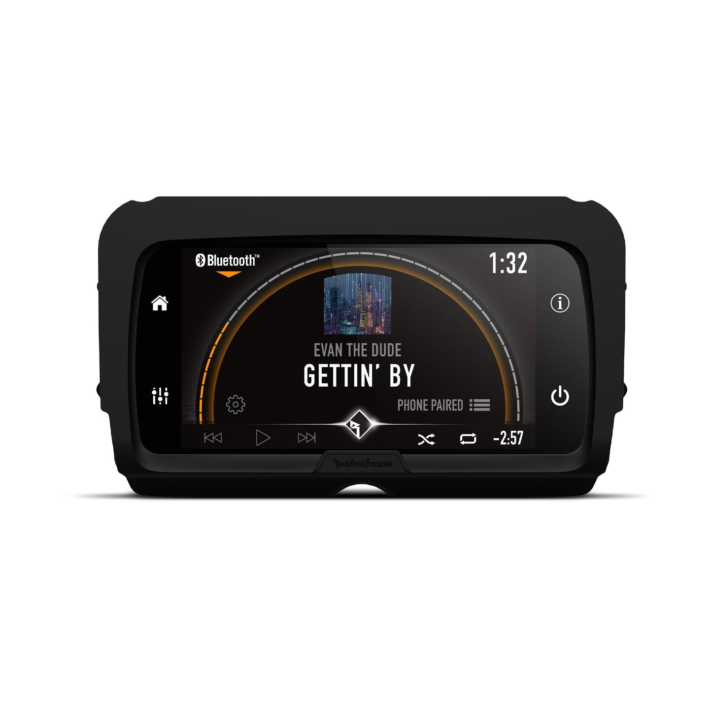 Rockford Fosgate PMX-HD14 Punch Marine Grade, Direct Replacement Digital Media Receiver and Infotainment Source Unit for Select 2014-2023