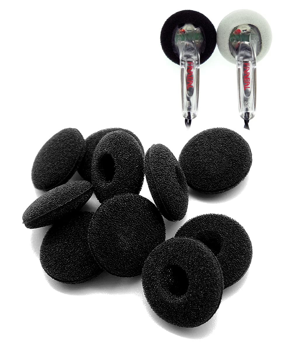 FAAEAL 15 Pairs Replacement Ear Tips for Ear Buds Headsets Earphones Accessories,Soft Foam Earbuds Eartips,Earpads Ear Bud Pad Cushions Replace Sponge
