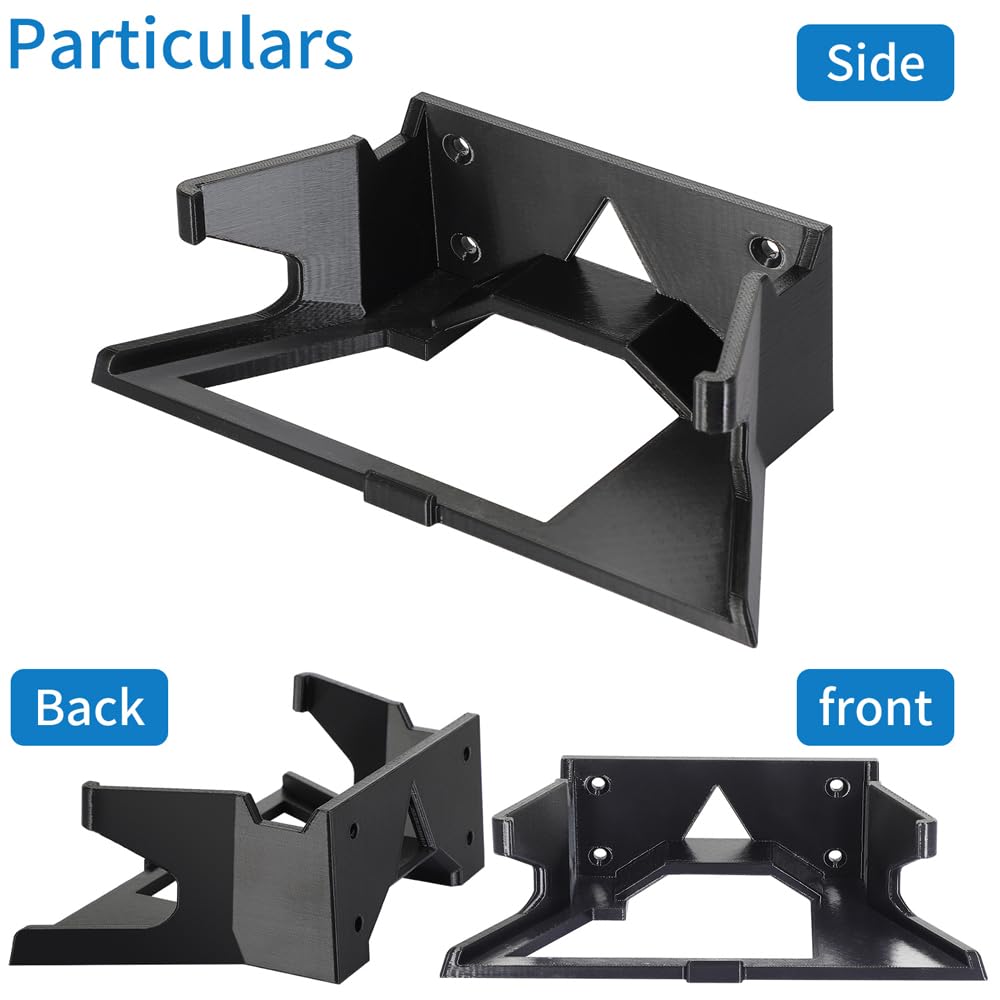 FANRTE for Starlink Router Wall Mount and Wall Mounting Bracket Kits Hanger for Starlink V2 Mesh Wi-Fi Router Mount,Starlink Cable Bundle Caddy Cord
