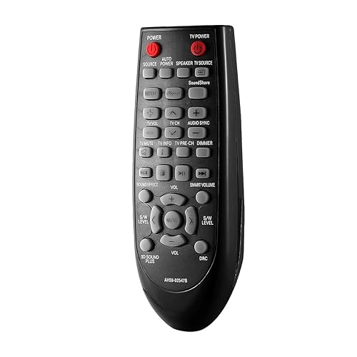 GHUST AH59-02547B Remote Control Replacement for Samsung HW450 HWF550/ZAZZ01 AH59-02546B HWF550 HWF550/XA HWF551 HWF551/ZA HWFM55C AH59-02547A HWFM45