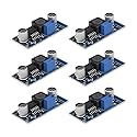 6pcs XL6009 Boost Module DC-DC Adjustable Module DC3.0-30V to DC5-35V Output Voltage Power Converter Circuit Board Module 400KHz