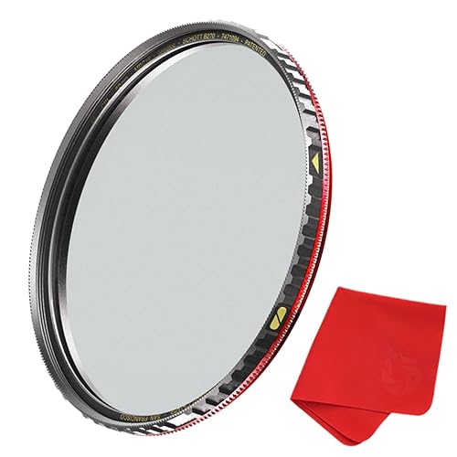 X4 CPL 60mm Circular Polarizer Filter - Schott B270 - MRC16 - Nano Coating - Weather Sealed - 25 Year Support by Breakthrough Photography