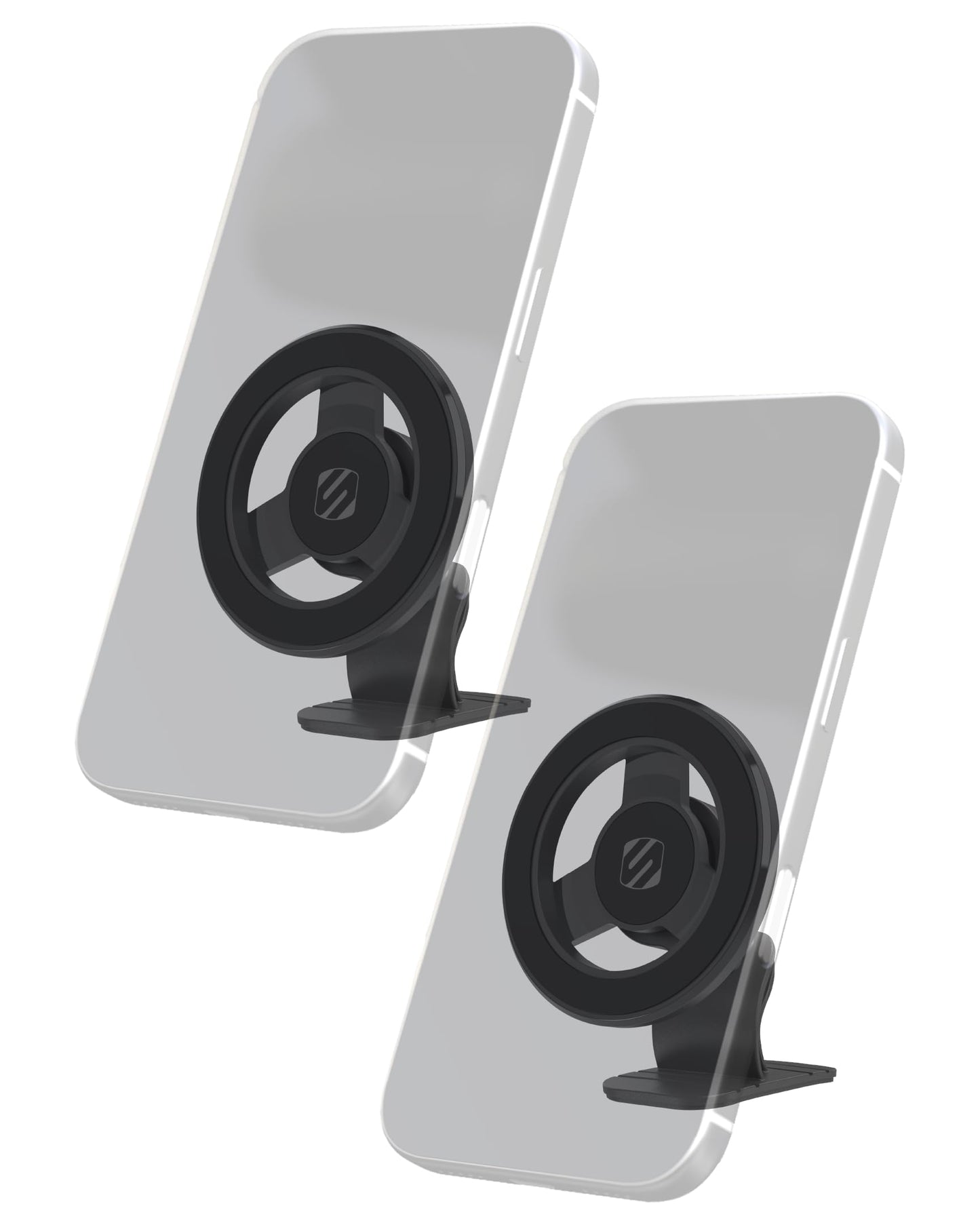 Scosche MagSafe Car Mount, Magnetic Phone Holders for Your Car Dashboard, Strong Magnetic Hold, 360° Rotatable Car Phone Holder Mount for iPhone 17 16