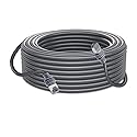 VEVOR Starlink Gen 3 Cable, 100 FT, 24 AWG Copper Core, Durable Extension Cable for Standard Generation 3, Compatible with Starlink Rectangular