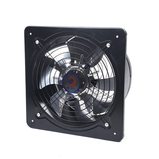 YINZINR 12 inch Exhaust Fan, 125W High Airflow Low Noise Explosion-Proof Durable Through Wall Ventilation Fan, for Kitchen,Bathroom,laundry