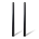 Sound Town 2-Pack 20” Subwoofer Mounting Poles, Compatible with 35mm Mount,110 LB Load Capacity, Black (STSD-20B-PAIR)
