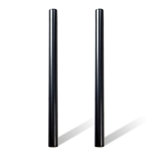 Sound Town 2-Pack 20” Subwoofer Mounting Poles, Compatible with 35mm Mount,110 LB Load Capacity, Black (STSD-20B-PAIR)