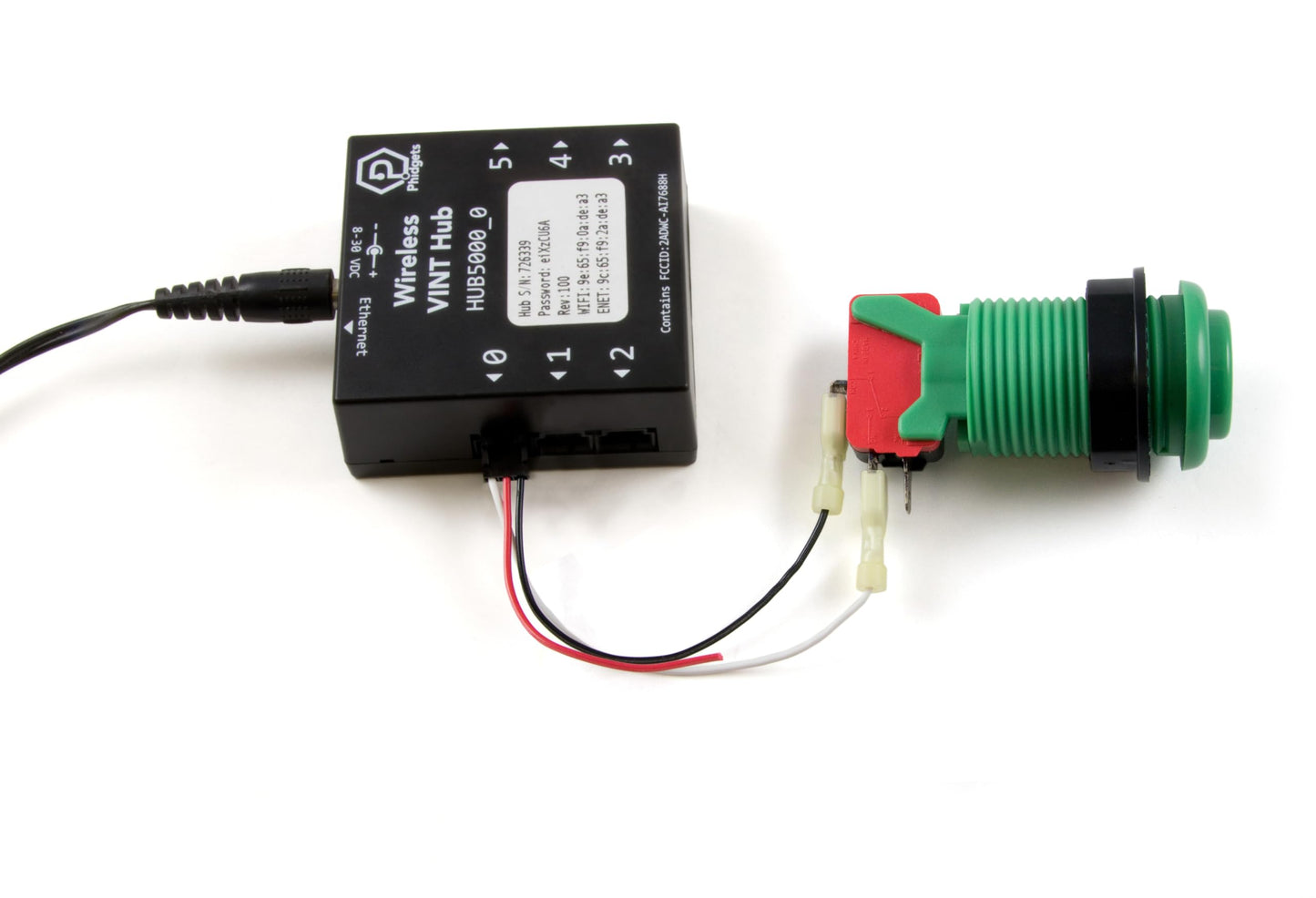 Phidgets HUB5000_0 - Wireless Vint Hub