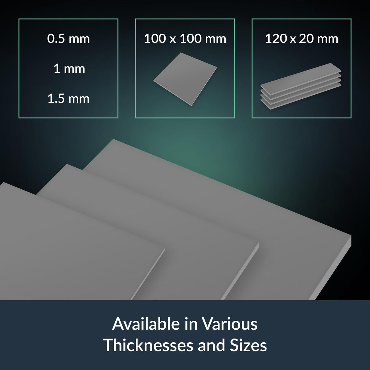 ARCTIC TP-4: Premium Performance Thermal Pad, 100 x 100 x 0.5 mm