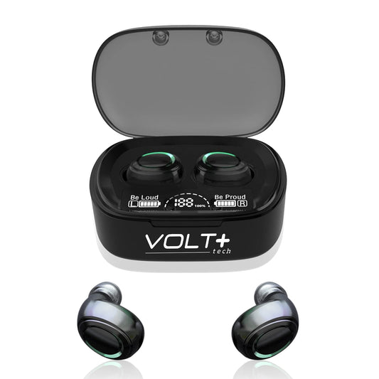 VOLT PLUS TECH Wireless V5.3 PRO Earbuds Compatible with Samsung Galaxy S10/S10e/S10+/S10 Plus/10 5G/Lite IPX3 Bluetooth Touch…