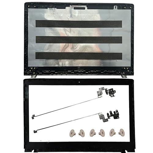 New RONMAFI Case for Acer Aspire E5-575 E5 575 E5-575G E5-575TG E5-523 E5-553 TMTX50 TMP259 LCD Back Cover/Front Bezel/Hinges (A+B+Hinges+Screws)