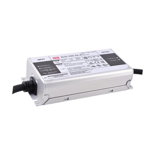 Mean Well XLG-100-24-A LED Power Supply CC+CV 96W 16.8-24V 4A, Io Adj by Potmeter,100~305VACin