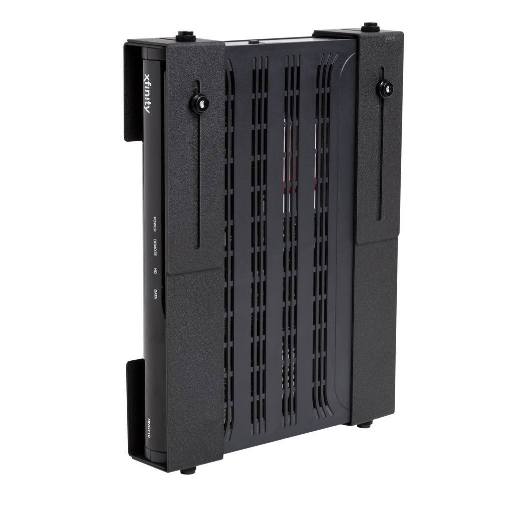 HIDEit Mounts Uni-M PS3 Slim Wall Mount - American Company - Keeps the Console Cool - Heavy Steel Cable Box Holder - Behind TV Satellite Receiver