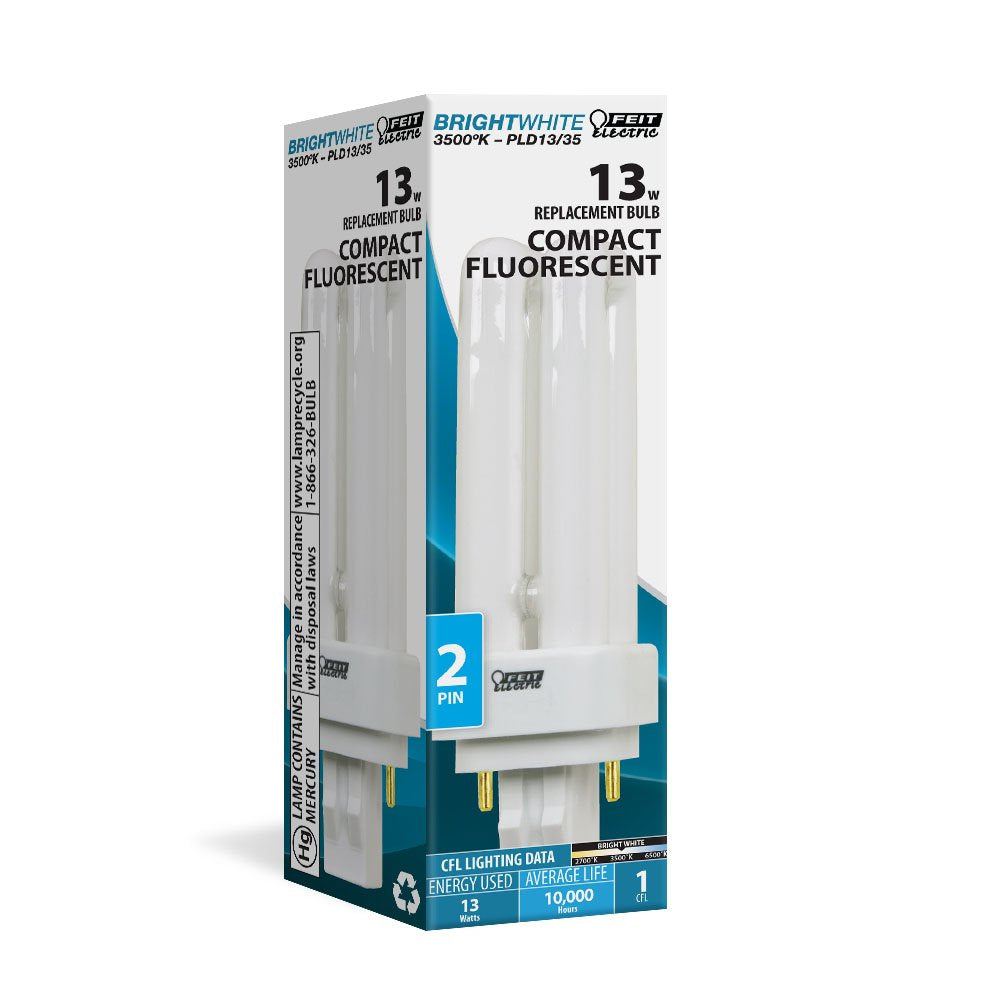 Feit Electric PLD13/35 13-Watt Fluorescent PL Bulb