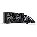 NZXT Kraken Plus 240 - AIO CPU Liquid Cooler - 240mm Radiator - 2 x F120P Fans - Customizable 1.54" Square LCD - AMD® AM5, AM4 - Intel® LGA 1851/1700