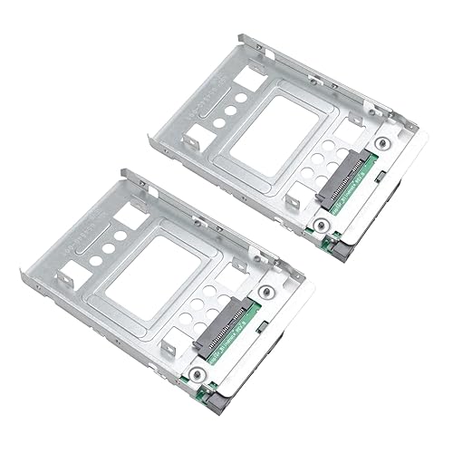 2.5 to 3.5 Hard Drive Adapter SSD,654540-001 Hard Drive Tray Caddy Adapter Compatible with All HP Dell IBM 3.5" 651314-001 F238F X7K8W 774026-001