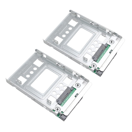 2.5 to 3.5 Hard Drive Adapter SSD,654540-001 Hard Drive Tray Caddy Adapter Compatible with All HP Dell IBM 3.5" 651314-001 F238F X7K8W 774026-001