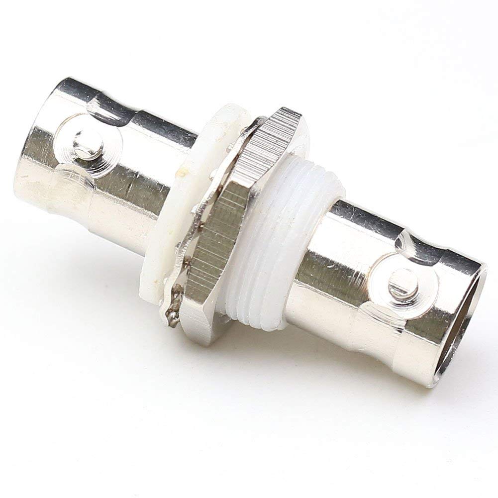 ANHAN BNC Female Bulkhead Connectors - BNC Coax Extension Cable Adapters for CCTV Camera Security System (10 Packs)