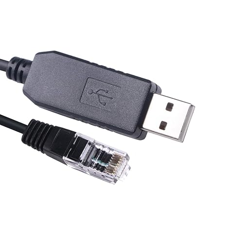 Green-utech Skywatcher Goto Upgrade Control EQMOD Cable Telescope ASCOM for HEQ5pro AZEQ5 AZEQ6 EQ6-R Asiair Synscan Goto USB to RJ45 (6FT, Asiair
