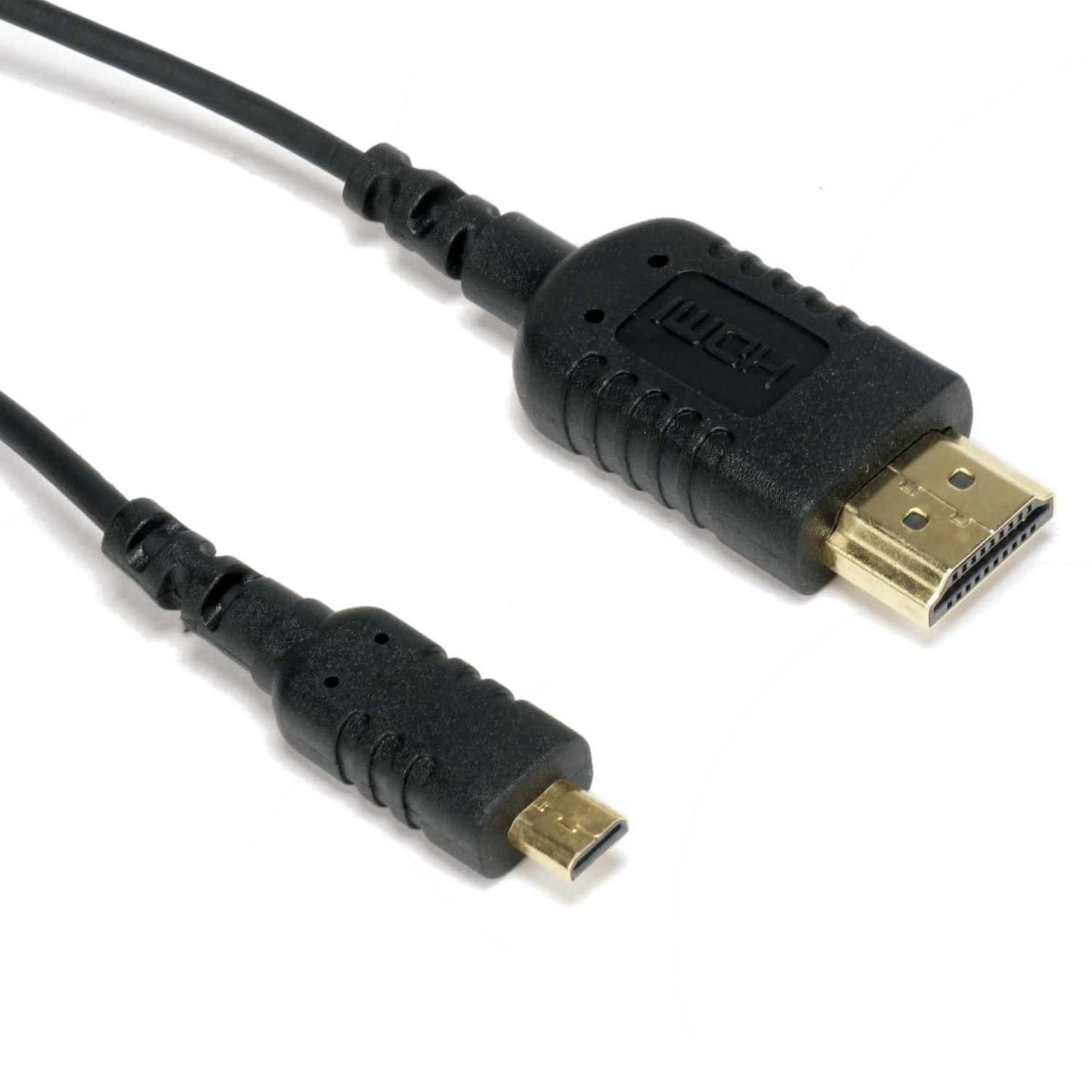 EVO Gimbals Reflex Ultra Thin & Flexible HDMI Cable for Gimbals and Camera Stabilizers - Standard HDMI to Micro HDMI - 36in Length
