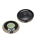 Fielect DIY Magnetic Speaker 1W 8 Ohm 36mm Diameter Round Shape Replacement Loudspeaker 1pcs