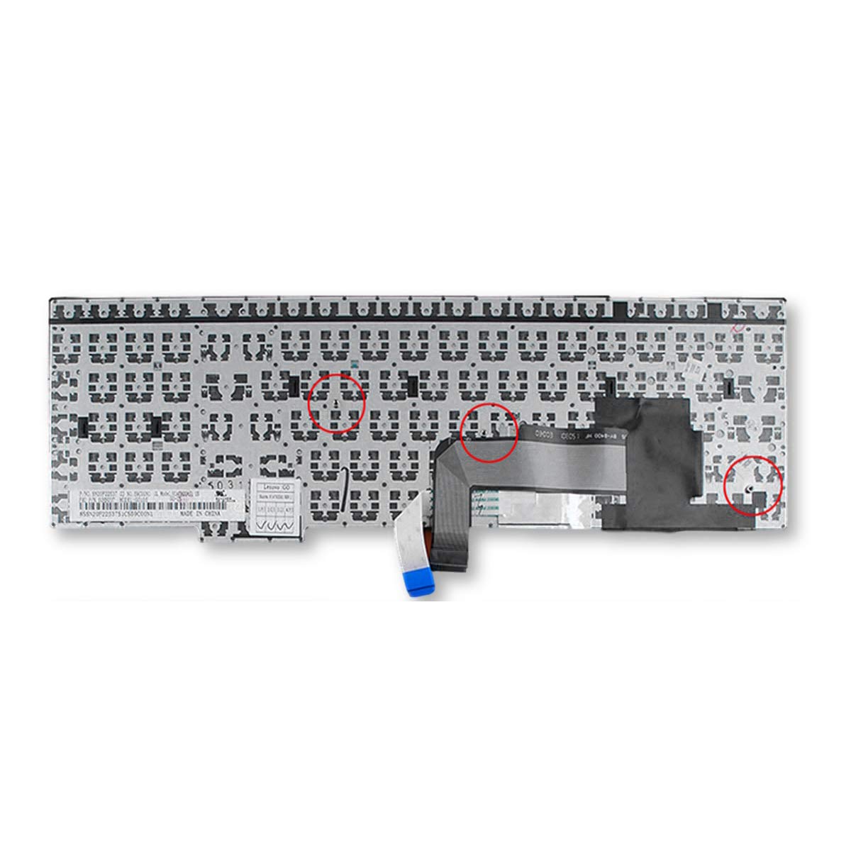 LXDDP Laptop Replacement Keyboard for Lenovo ThinkPad E550 E550c E555 E560 E565 Laptop No Backlight,black,E550 E555 E560 E565