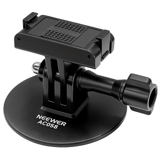 NEEWER Adhesive Base Mount Kit Compatible with DJI Osmo Nano/Osmo 360/Action 6 5 Pro 4 3, Magnetic Quick Release Adapter Stand Bracket Action Camera