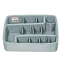 SKB Cases iSeries Storage Organizer iSeries 3i-1510-6 Think Tank Designed Padded Divider Set, Gray (5DV-1510-TT)