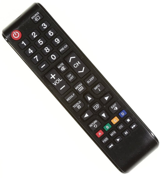 Replaced Remote Control Compatible for Samsung UN40ES6003F UN43J5000ABXZA UN55ES6003F UN60ES6003VXZA UN55FH6003F LCD LED HDTV TV