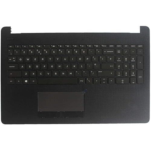 New Laptop Replacement Keyboard Fit HP Pavilion 15-BS000 15-BS100 15-BS015DX 15-BS016DX 15-BS078CL 15-BS020WM 15-BS033CL with C Shell (UK Layout)