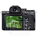FANZR A7RIV Tempered Glass Screen Protector Compatible for Sony A7RIV A7RIII A7RII A7III RX100 Camera, 0.3mm 9H Hardness Anti-Fingerprint (3 Pack)