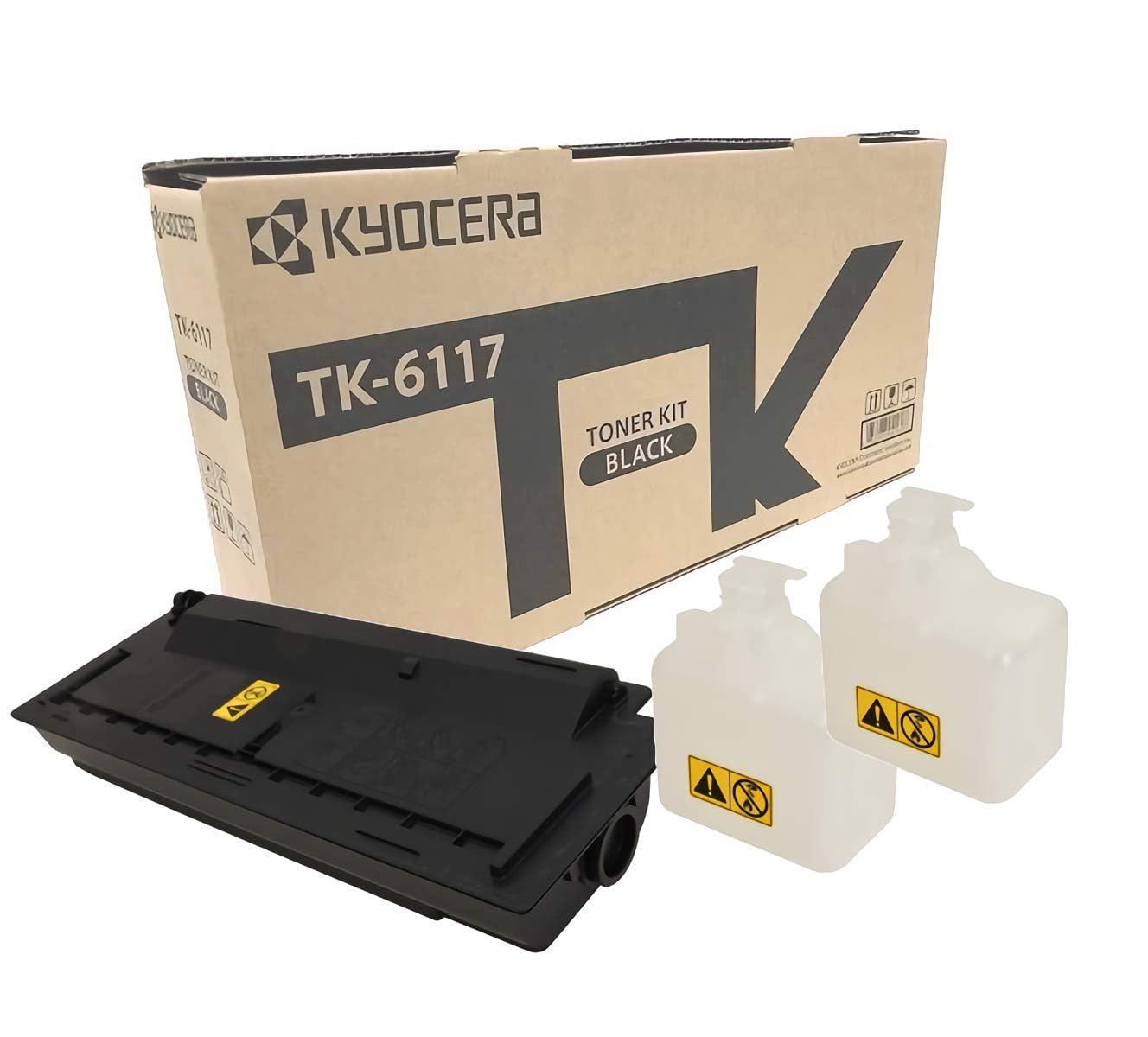 Kyocera TK-6115 Black Original Toner Cartridge 1T02TVBNL0 Compatible with M4125idn, M4125idn, KL3, M4132idn and M4132idn / KL3