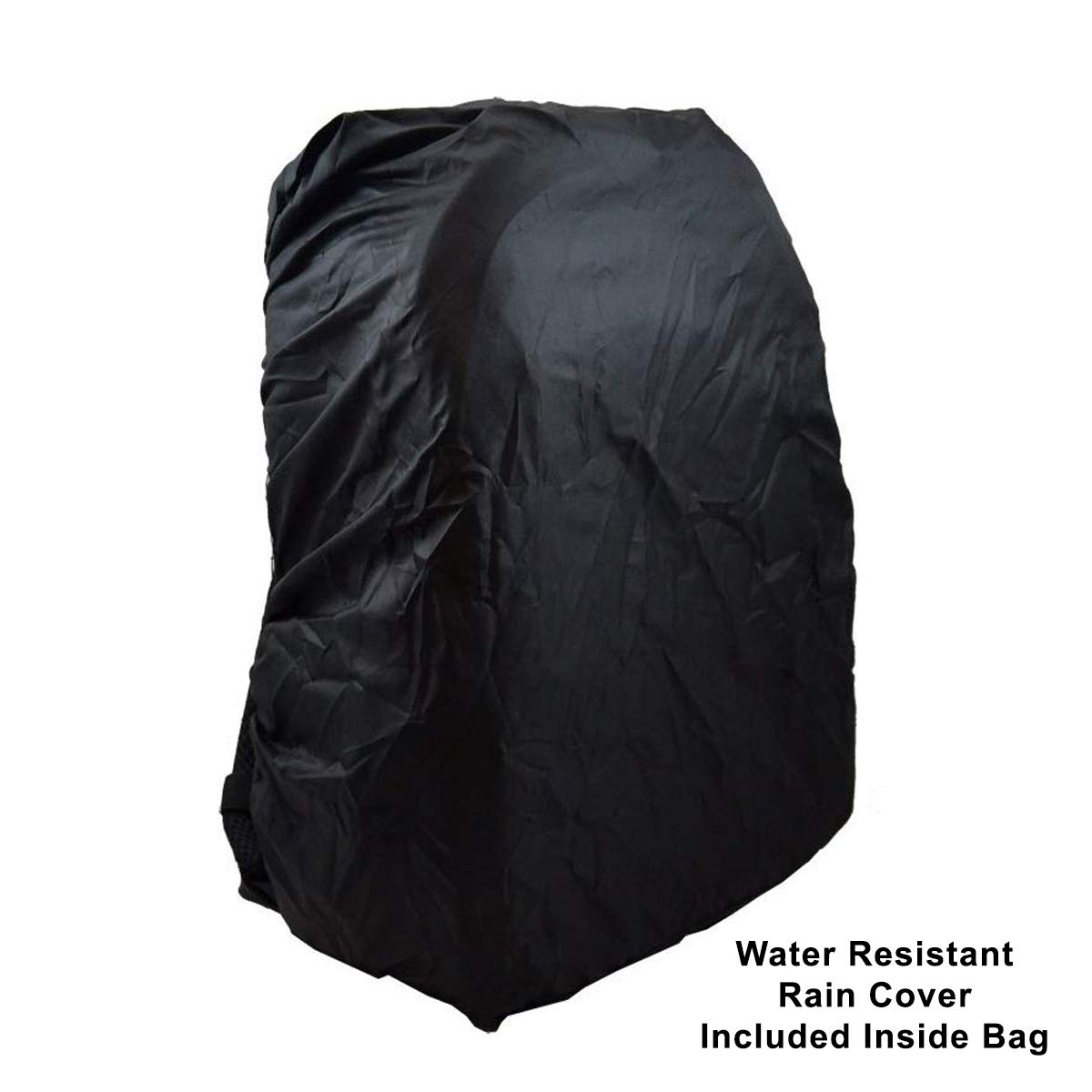 Acuvar Padded Camera Backpack DSLR Camera Bag with Customizable Interior Padding and Rain Cover for Digital Cameras Compatible With Canon Nikon Sony