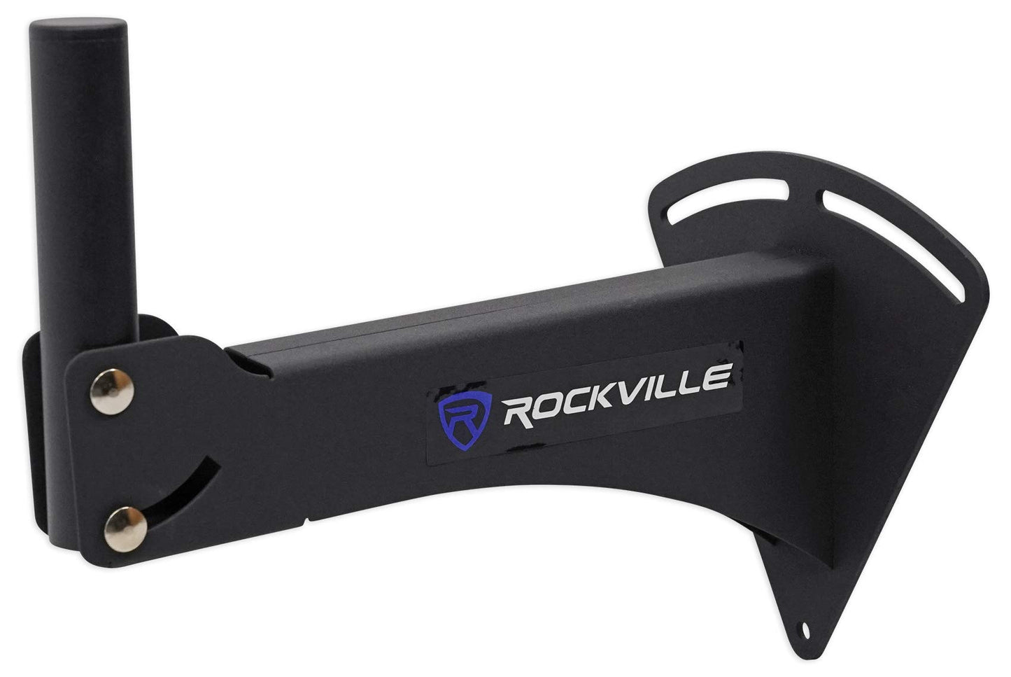 Rockville RPW20 Adjustable Wall Mount Bracket for PA Speaker Installations, Pair
