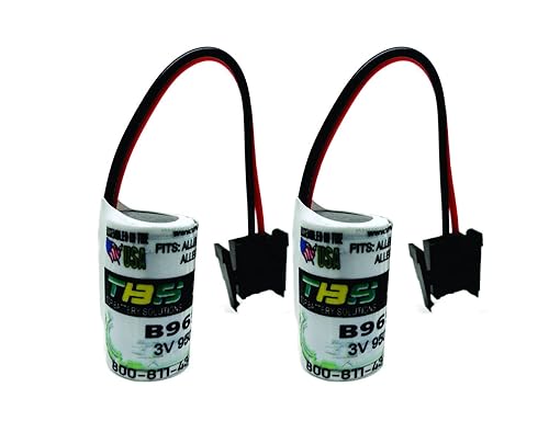 2PC B9650T Allen Bradley 1747-BA,1769-BA Replacement Battery Fedco B9650T
