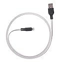 Ventev Flat USB A to Apple Lightning High Speed Tangle-Free 6 Foot Cable